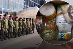 Замість грошей – крадені сухпайки: у Мелітополі росіяни 