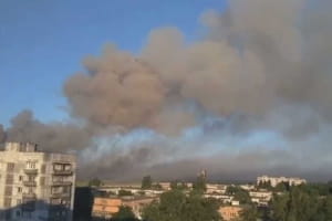 У тимчасово окупованому Шахтарську вночі 