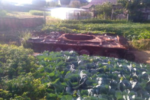 Господарі від Бога: на Київщині російський танк засадили городиною – сюжет