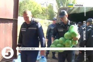 Рятувальники доставили 45 тонн гуманітарної допомоги на Луганщину