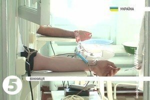 Вінницькі міліціонери здали 24 літри крові для поранених побратимів