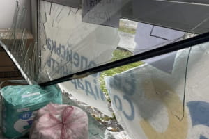 У Дніпрі під час ракетного удару зруйнований волонтерський хаб "Європейської Солідарності"