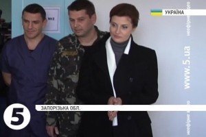 На Запоріжжі перша леді провідала поранених бійців і передала ліки та обладнання