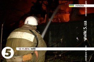 За фактом підпалу ангарів біля кіностудії Довженка порушено кримінальну справу