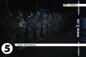 До Івано-Франківська на ротацію прибули 30 нацгвардійців