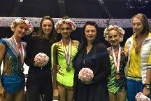 Українські гімнастки стали третіми на клубному чемпіонаті світу