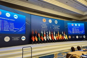 российский дипломат в Турции пытался отобрать украинский флаг, но получил взбучку – видео