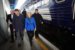 Президентка Єврокомісії приїхала до Києва – святкуватиме День Європи