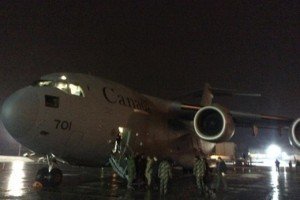 До України прибув літак з Канади з вантажем для військових