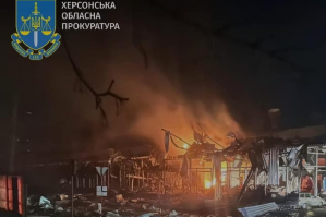 Армия рф за сутки уничтожила в Херсоне склады трех гуманитарных организаций – ООН