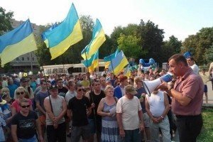 У Слов'янську організували патріотичний автопробіг