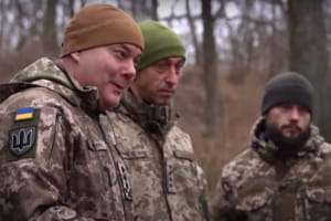 Сергій Наєв привітав військових із Водохрещем на опорному пункті Київщини – приїхав із подарунком