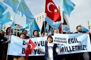 Кримські татари протестували у Туреччині проти приїзду Путіна