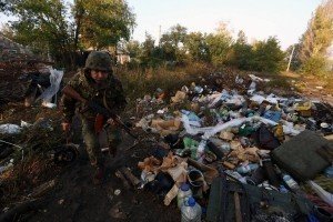 Журналісти "5 каналу" стали свідками боїв у селі Піски