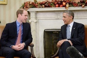 Принц Вільям поговорив із Бараком Обамою про народження королівського малюка