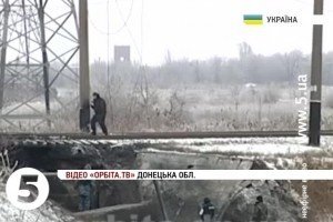 Бойовики підірвали міст неподалік Донецького аеропорту