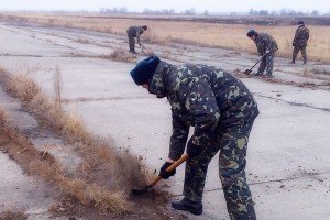 На Чернігівщині проджовжують відновлення військового аеродрому