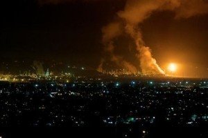 У США - велика пожежа на заводі Chevron