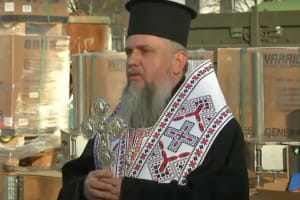 Епіфаній освятив у Києві допомогу військовим на фронт – що буде передано