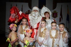  На півдні України влаштували новорічне свято для дітей "кіборгів" 