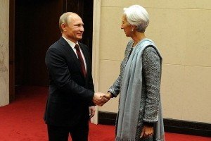 Путін і Лагард обговорили фінансово-економічну ситуацію в Україні - Кремль