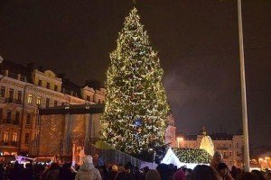 Мер Києва відкрив святкування Нового року на Софійській площі