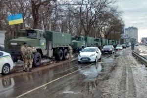 До Одеси прибули посилені частини Нацгвардії