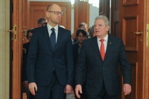 Яценюк зустрівся з Федеральним Президентом ФРН