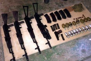 У Маріуполі міліція знайшла у гаражі схованку зі зброєю