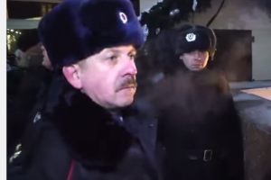 Полковник міліції, який розганяв Євромайдан, в Москві розганяє протест на Манежній площі (ФОТО)