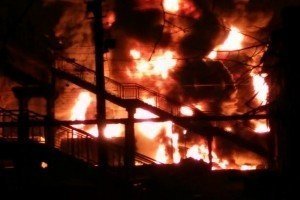 У Харкові підірвали залізничну цистерну з пальним для українських військових