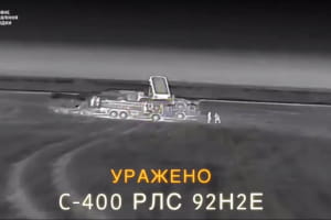 Дроны ГУР поражают российские системы ПВО в оккупированном Крыму (видео)