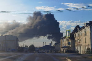 У рф дрони атакували кілька регіонів: вибухи під Москвою, пошкоджено підстанцію