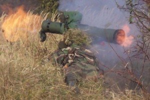 Під Маріуполем знищили будинок, в якому переховувались бойовики - "Азов"
