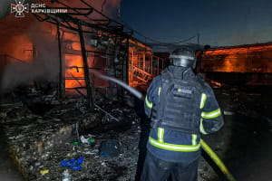 Харків та передмістя під ударами російських безпілотників