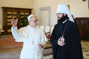 Папа Лев XIV впервые встретился с представителем РПЦ – о чем говорили