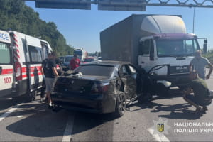 Масштабное ДТП на трассе Киев – Чоп: пострадали семь человек