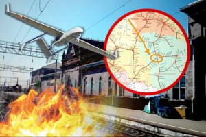 Дрони ГУР атакували логістичний вузол у Воронезькій області, яким користуються окупанти