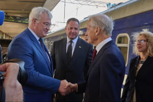 До Києва прибув прем'єр-міністр Норвегії