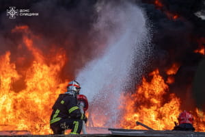 Ворог атакував критичну та промислову інфраструктуру Сумщини: є постраждалі (фото)