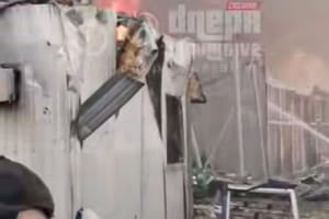 У Дінпрі росія атакувала склад АТБ (відео)