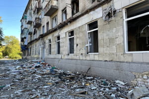 Пекло на Донеччині: який вигляд має Добропілля після ударів рф – "5 канал" із передової