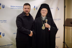 В Нью-Йорке состоялась встреча Владимира Зеленского и Вселенского Патриарха Варфоломея