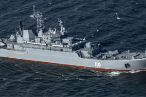 Во время налета неизвестных дронов на аэропорты Дании рядом находился корабль ВМФ рф