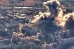 "Присыпали кого-то важного": Су-27 ВСУ уничтожил штаб россиян в Бахмуте &ndash; видео