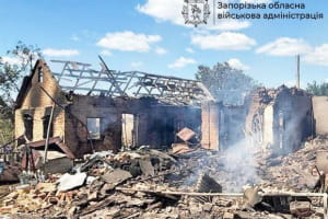 За сутки оккупанты нанесли 587 ударов по населенным пунктам Запорожской области