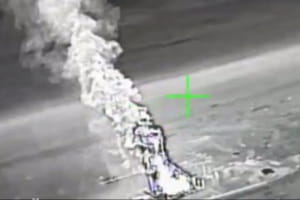 "Хлопок" в оккупированном Крыму: Силы специальных операций подтвердили поражение нефтебазы в Гвардейском – видео