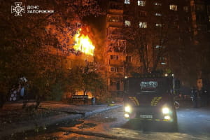 Россияне атаковали Запорожье дронами-камикадзе: есть пострадавшие, без электричества почти 2000 человек (обновлено)