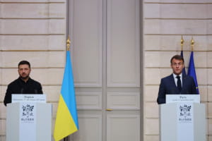 На пресконференції Макрон анонсував поставки SAMP/T для України