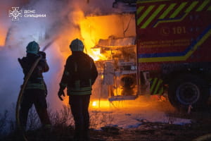 У Сумах російські військові свідомо атакували рятувальників 
